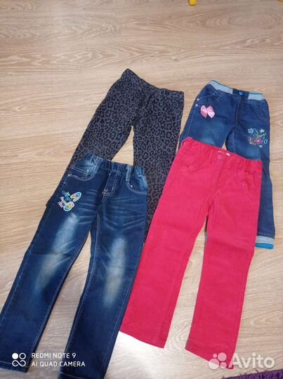 Много одежды на 3-5 лет