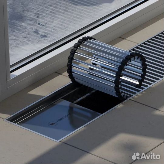 Радиатор нт-В-09/20/200 с решеткой Новатерм