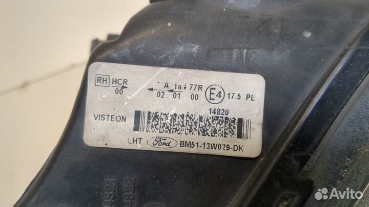 Фара (передняя) правая Ford Focus 3, 2013