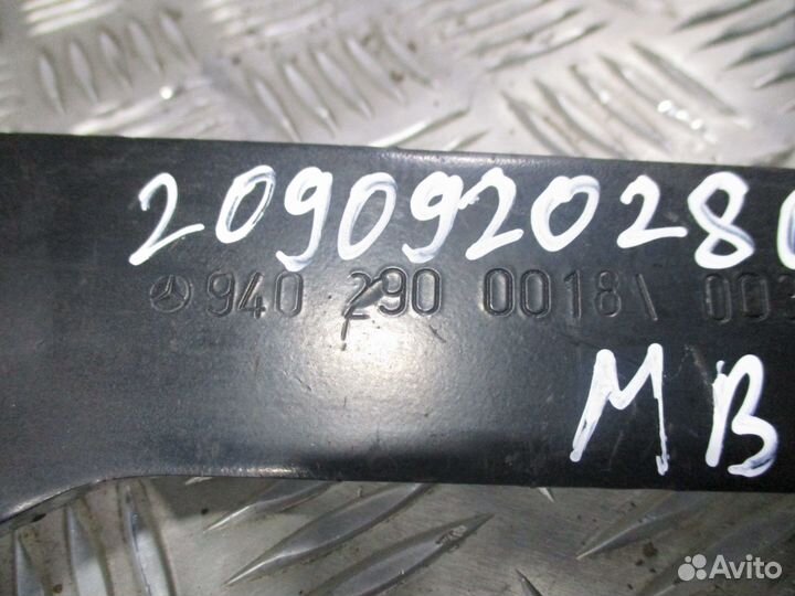 Педаль тормоза Mercedes-Benz A9402900018