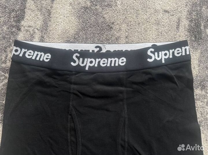 Трусы supreme black