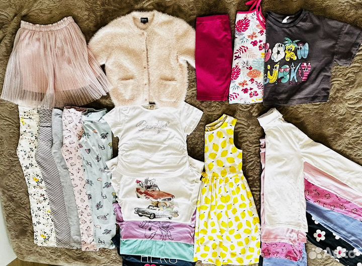 Пакет вещей для девочки 128