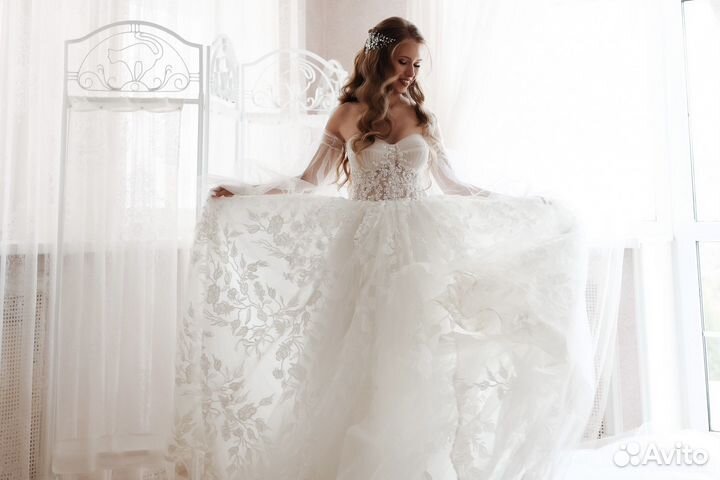 Свадебное платье 42 44 от дизайнера Mila Nova