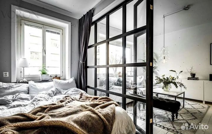 Стеклянные перегородки. Межкомнатные перегородки