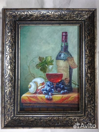 Картина маслом живопись. Натюрморт