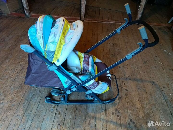 Санки-коляска «Ника детям 7-3/6»