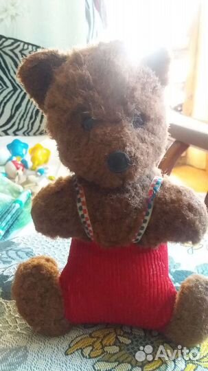 Мишка мягкая игрушка, ретро винтаж СССР