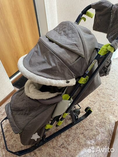 Коляска санки