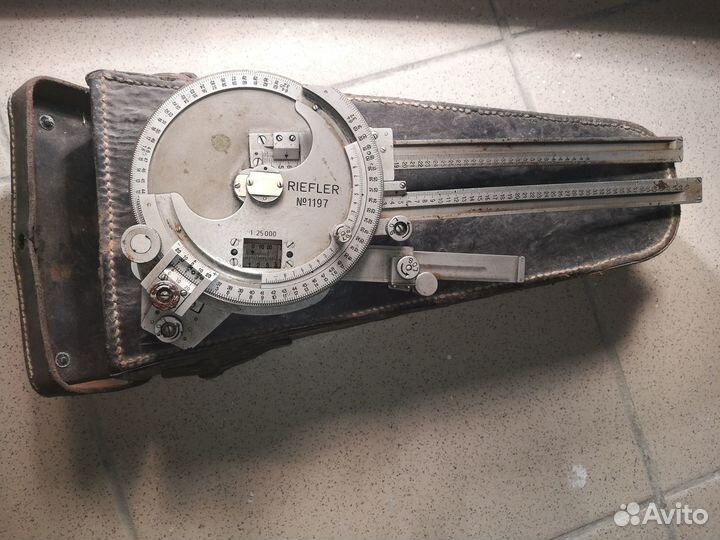 Линейка немецкая военная messdreieck 34