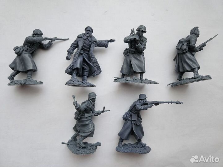 Plastic platoon немецкая пехота Ленинград