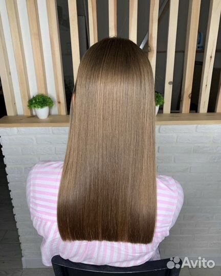 Кератиновое выпрямление /ботокс для волос