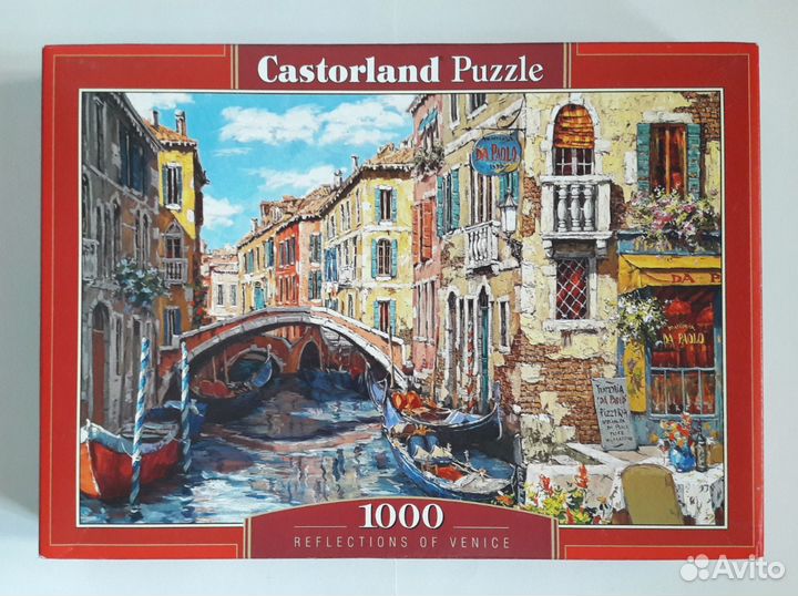 Пазлы castorland 1000 деталей