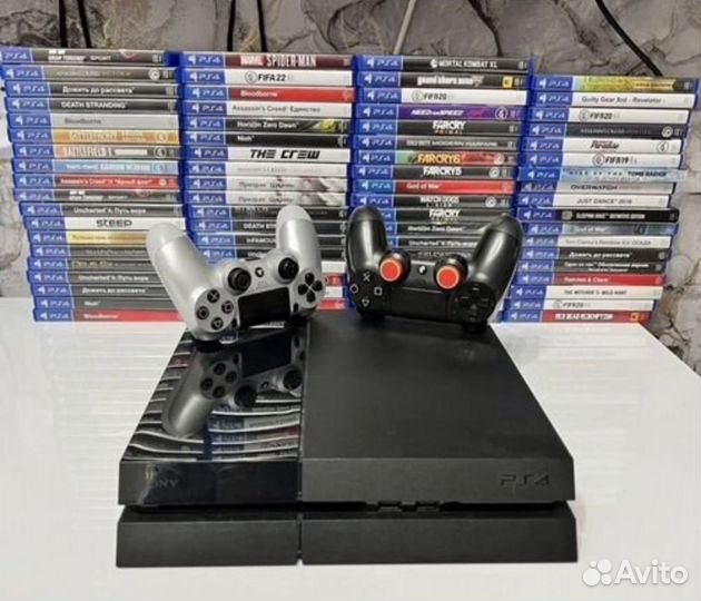 Sony Ps4 + 300 игр Gta 5 Fifa 25