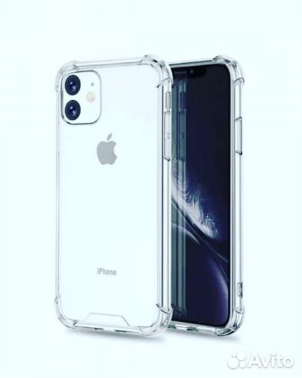 Силиконовые чехлы iPhone 6/13 c карманом для карт