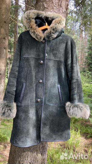 Дубленка женская 52
