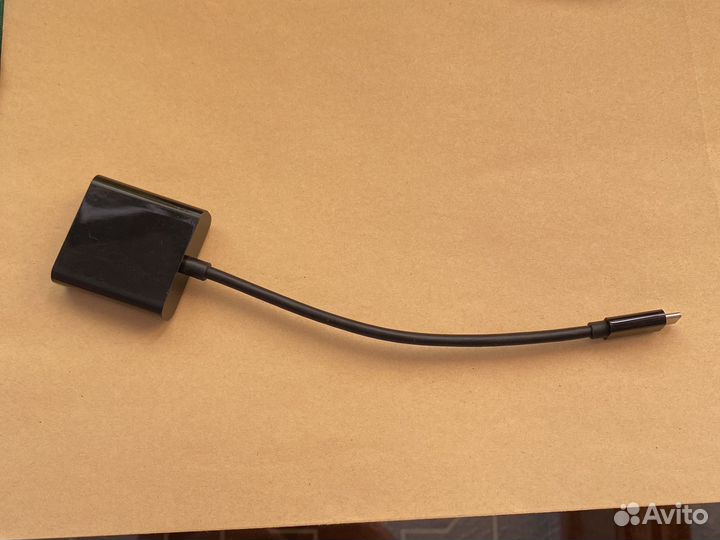 Кабель-переходник DVI-I на USB-C