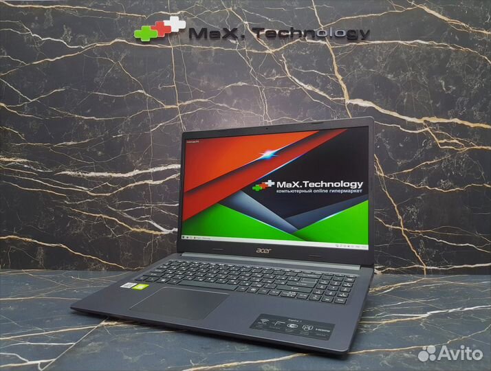 Игровой Acer на Core i7 1065G7+Geforce MX330 2Gb