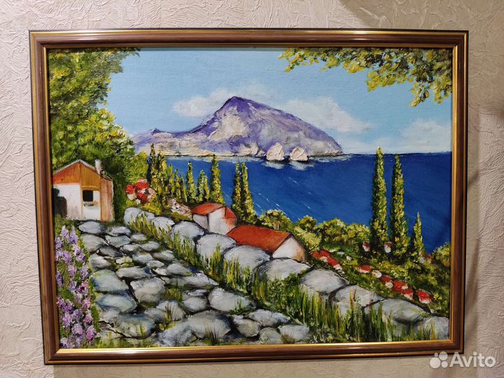 Картина маслом Любимый Крым