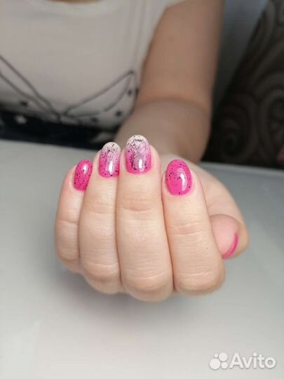 Маникюр гель лак