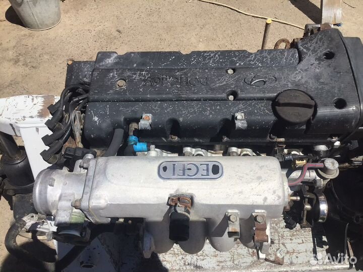 Двигатель Hyundai Elantra 1.8 ecfi