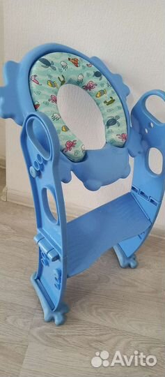 Сидушка на унитаз со ступенькой