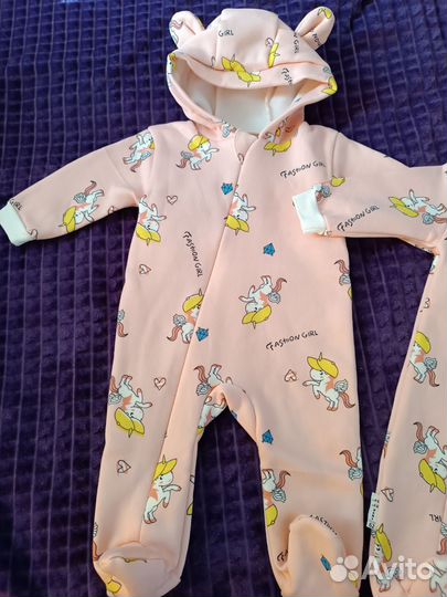 Комбинезон для девочки 62 68
