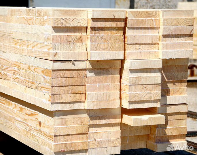 Доска обрезная без посредников 50х150х6000