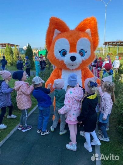 Поздравление от Лисёнка Бинго Ростовые куклы