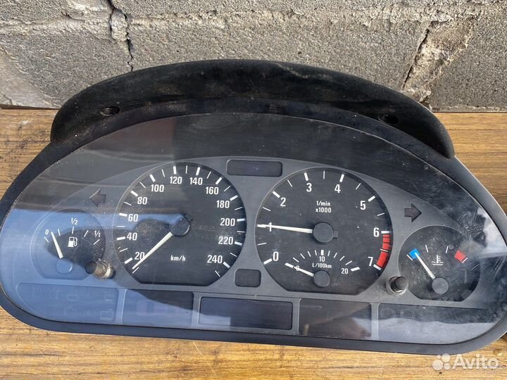 Щиток приборов бмв е46