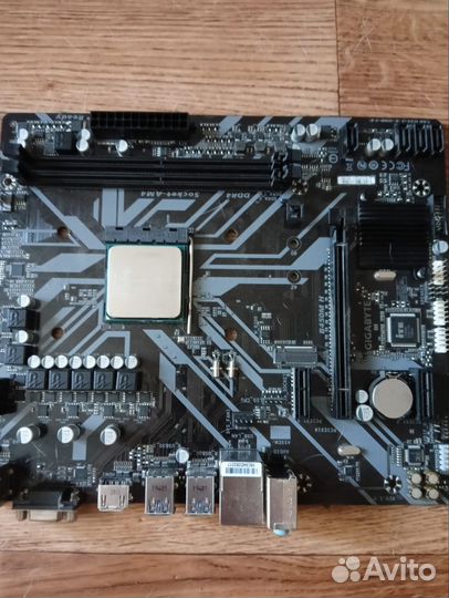 Материнская плата b450m