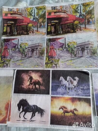 Рисовая бумага для декупажа и подарочные пакеты