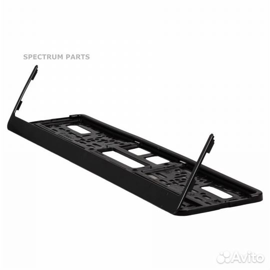 Рамка под номерной знак, двусоставная (без надписи