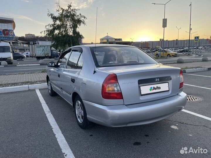 Hyundai Accent 1.5 МТ, 2005, 200 000 км