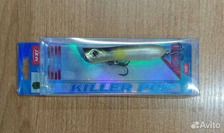 Воблер Sert Killer Pop 80 G006 оригинал