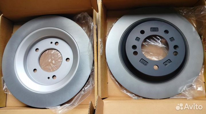 К-кт дисков тормозных задних для Hyundai Sonata vi