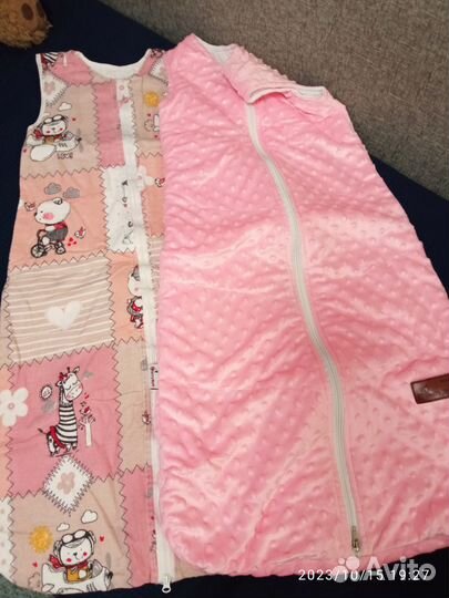 Спальный мешок детский новый