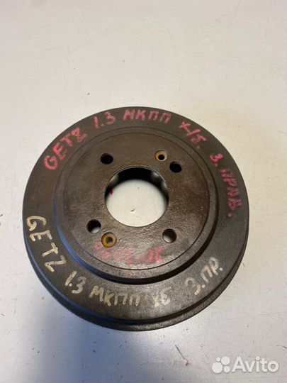 Тормозной барабан Hyundai Getz