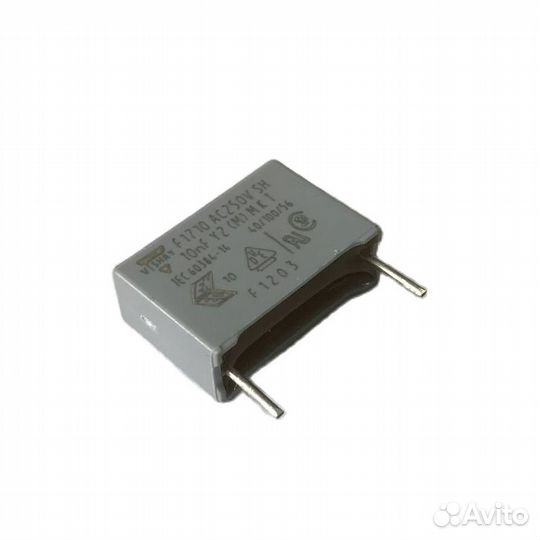 1 шт Конденсатор 33643 F1710 AC25OV Vishay 10 нФ