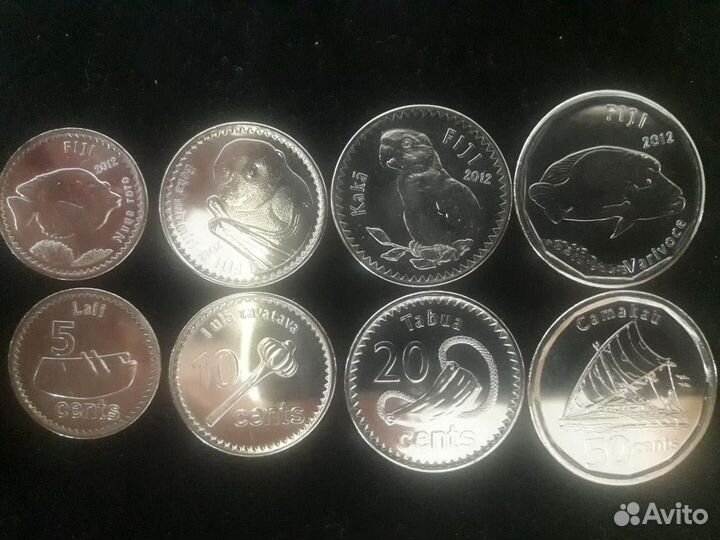 Регулярные монеты Австралии и Океании