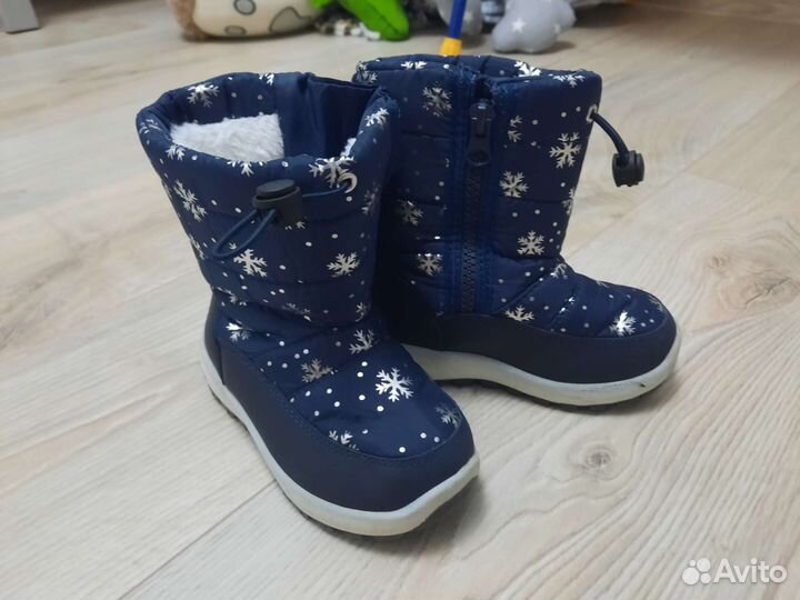 Сапоги детские утепленные