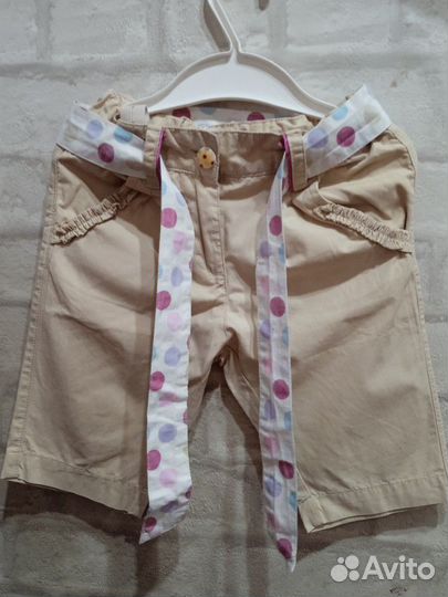 Family look бежевые шорты для мамы и дочки