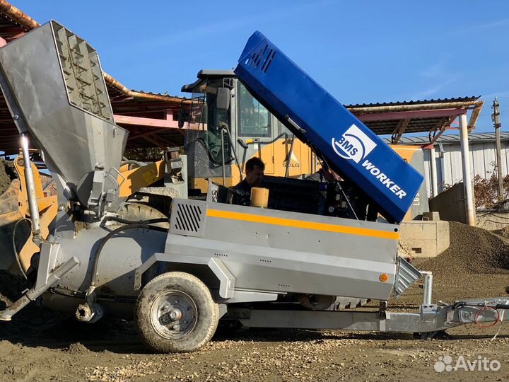 Растворонасос BMS Worker №1 supercharger 650L