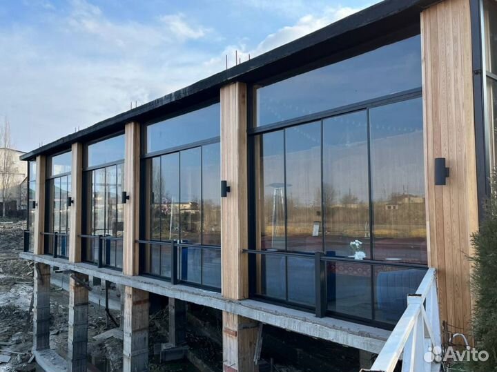 Остекление магазинов / террас, летней кухни