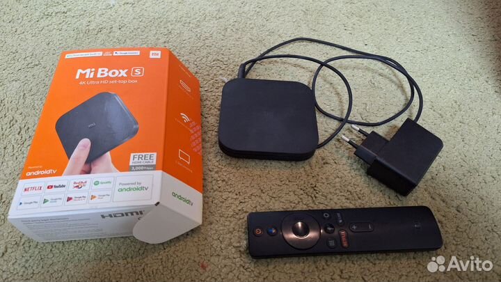 TV приставка Xiaomi Mi Box S 4K