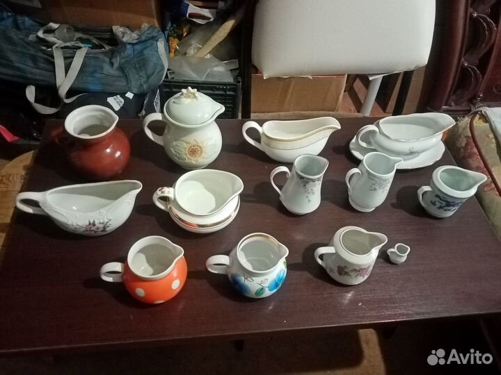 Чайники, заварники, молочники, сливочники