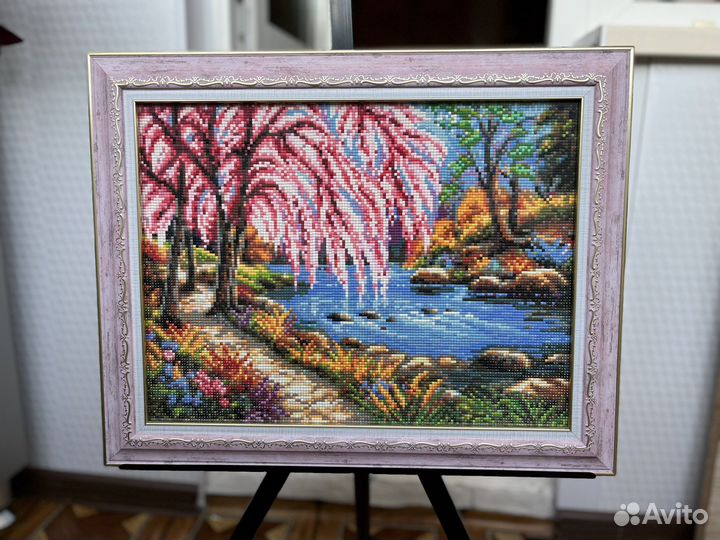 Картина стразами 