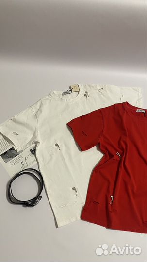 Новая футболка под рваньё