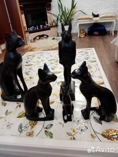 Статуэтки из Египта. Каменные