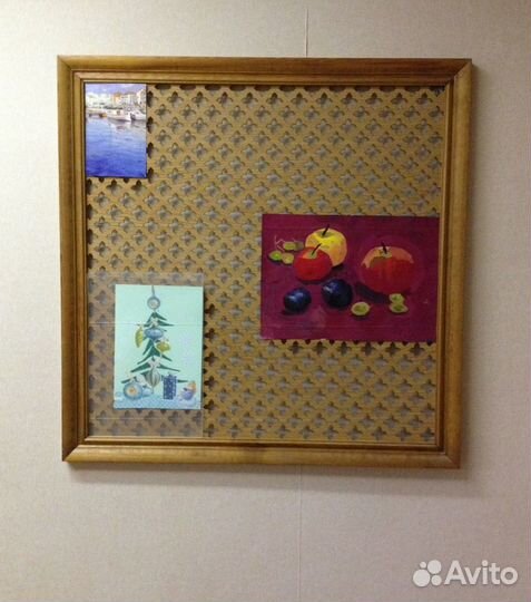 Багет, рама 675х675, мультирамка, коллаж