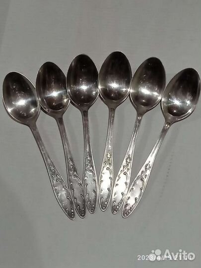 Ложки вилки мельхиор